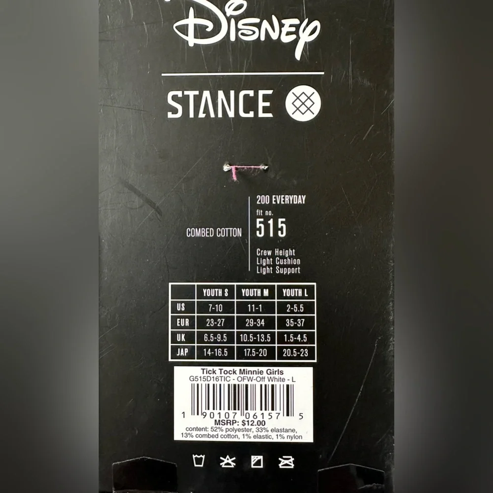 Stance Women's x Disney Tick Tock Minnie Socks